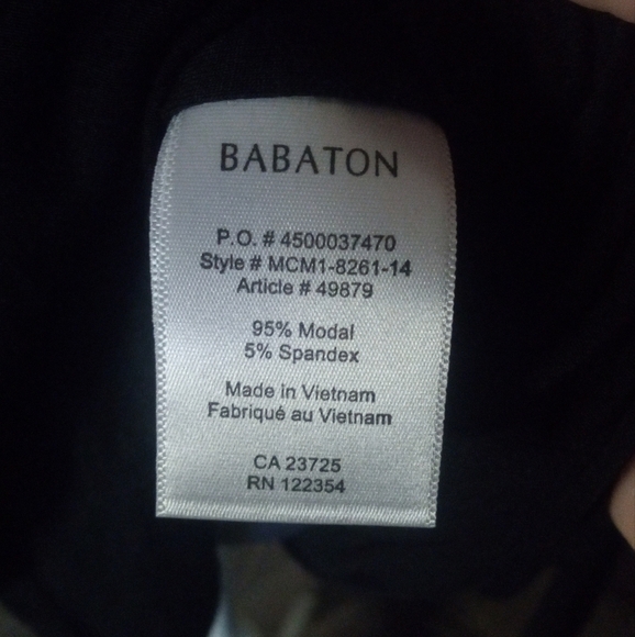 Aritzia Babaton Joaquin Ruched Detail Dress Black Size Large Midi Length - Picture 9 of 9